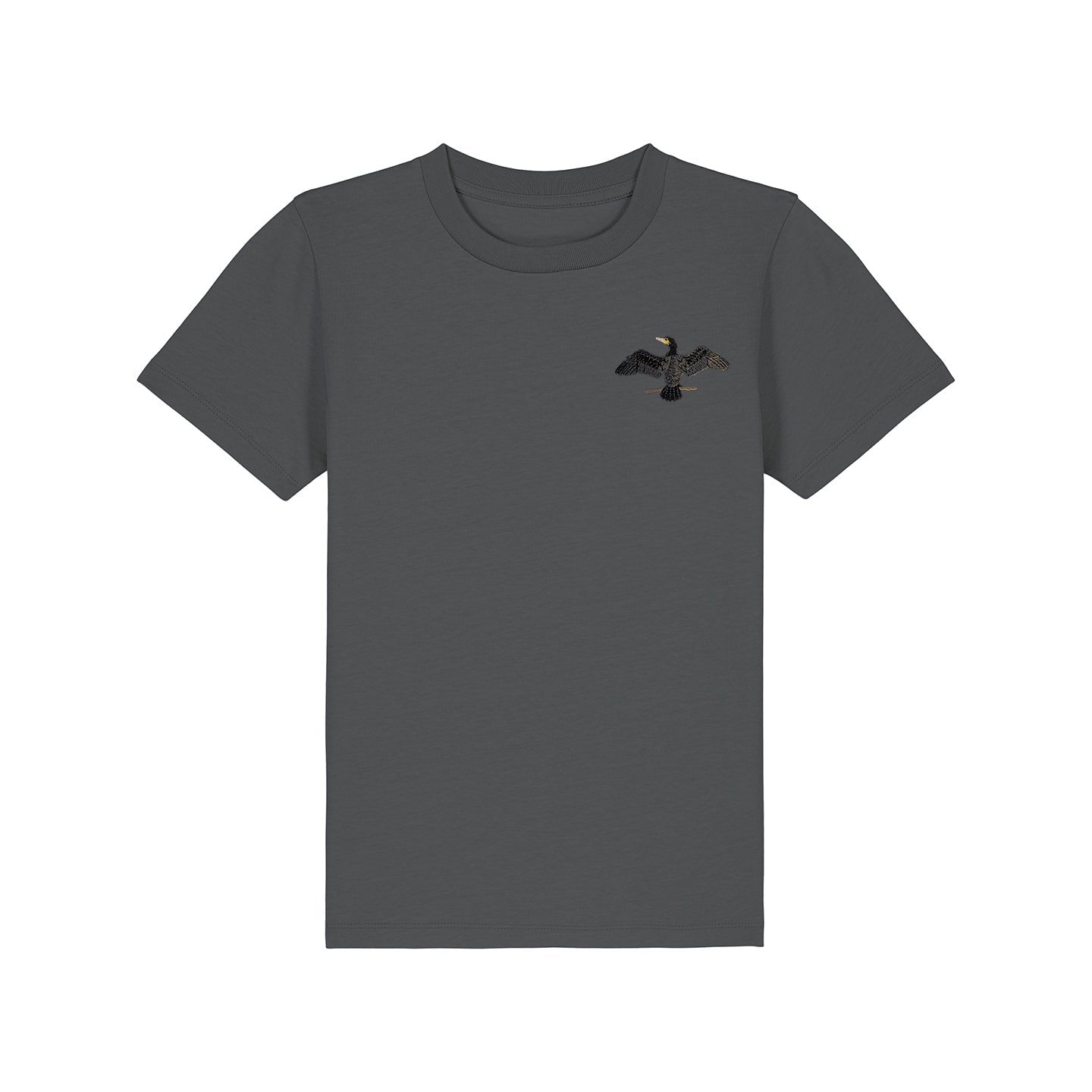 Cormorant Embroidered Kids T-Shirt