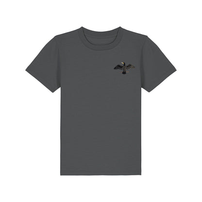 Cormorant Embroidered Kids T-Shirt