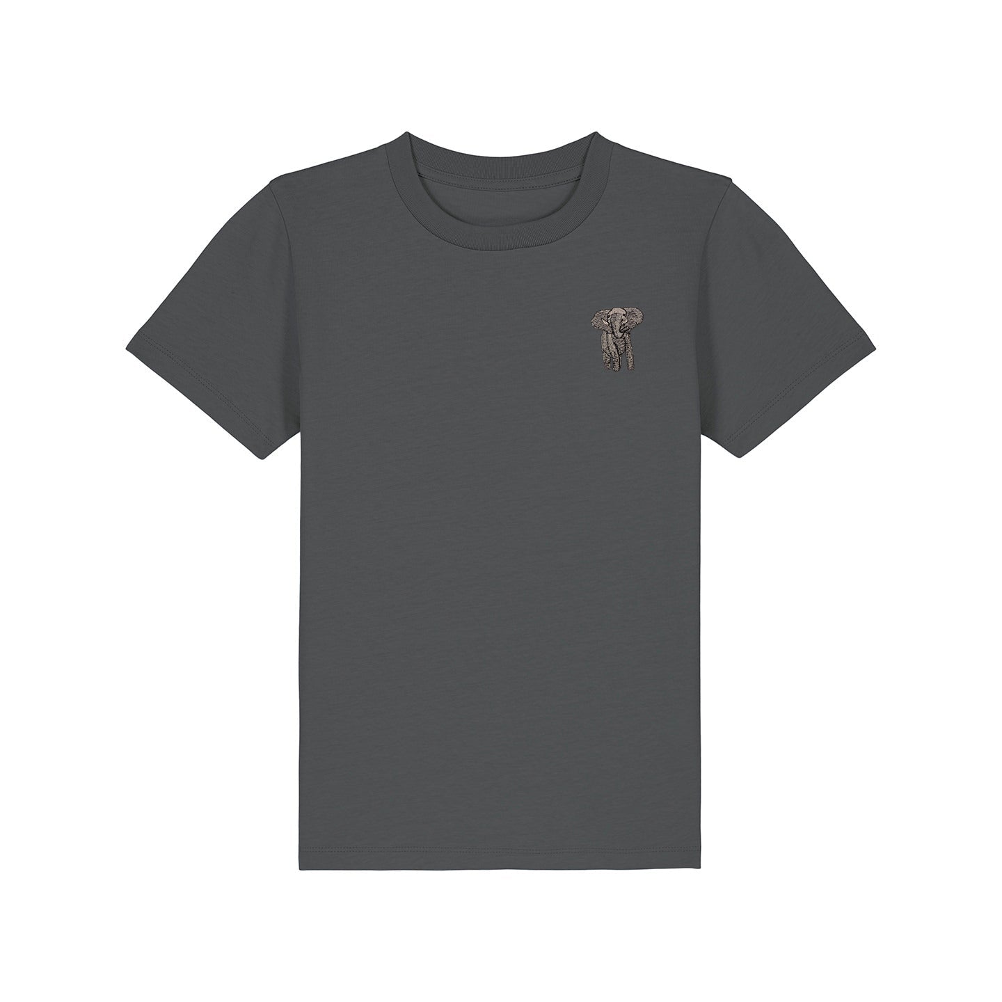Elephant Embroidered Kids T-Shirt