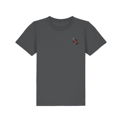 Griffon Vulture Embroidered Kids T-Shirt