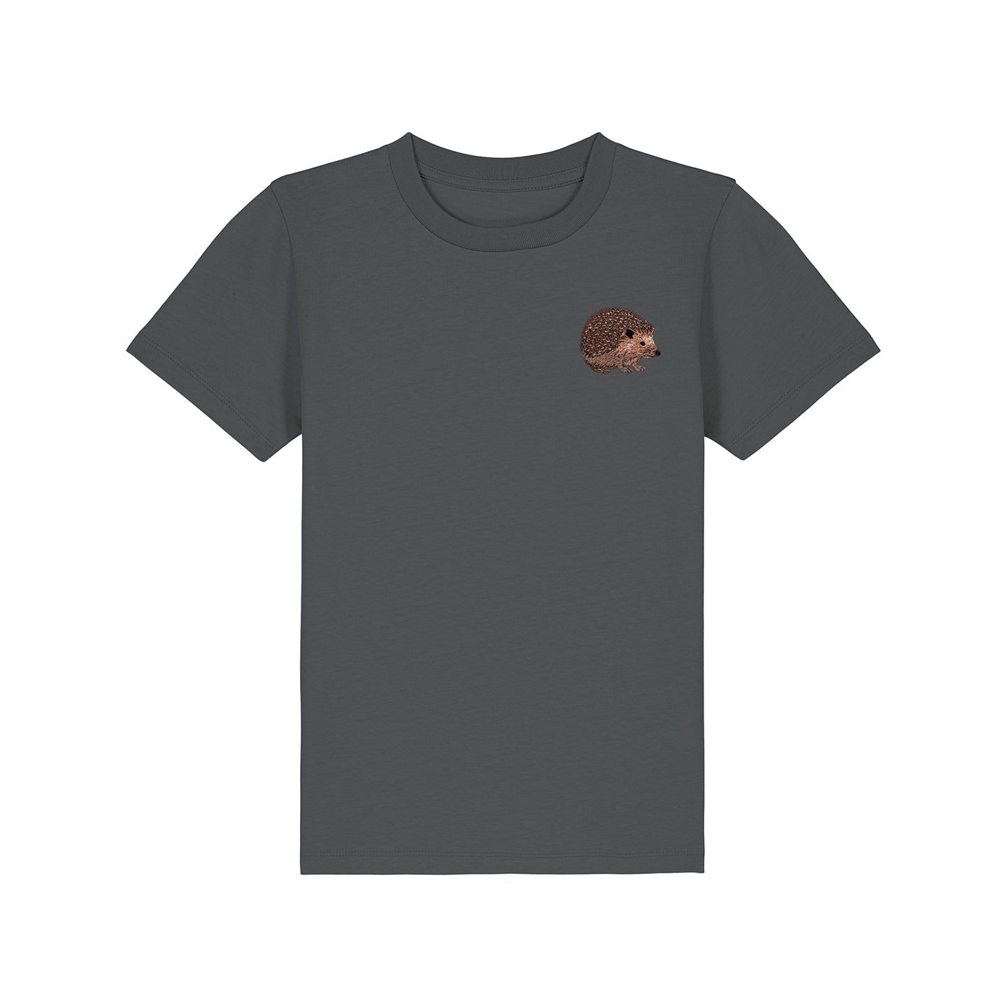 Hedgehog Embroidered Kids T-Shirt