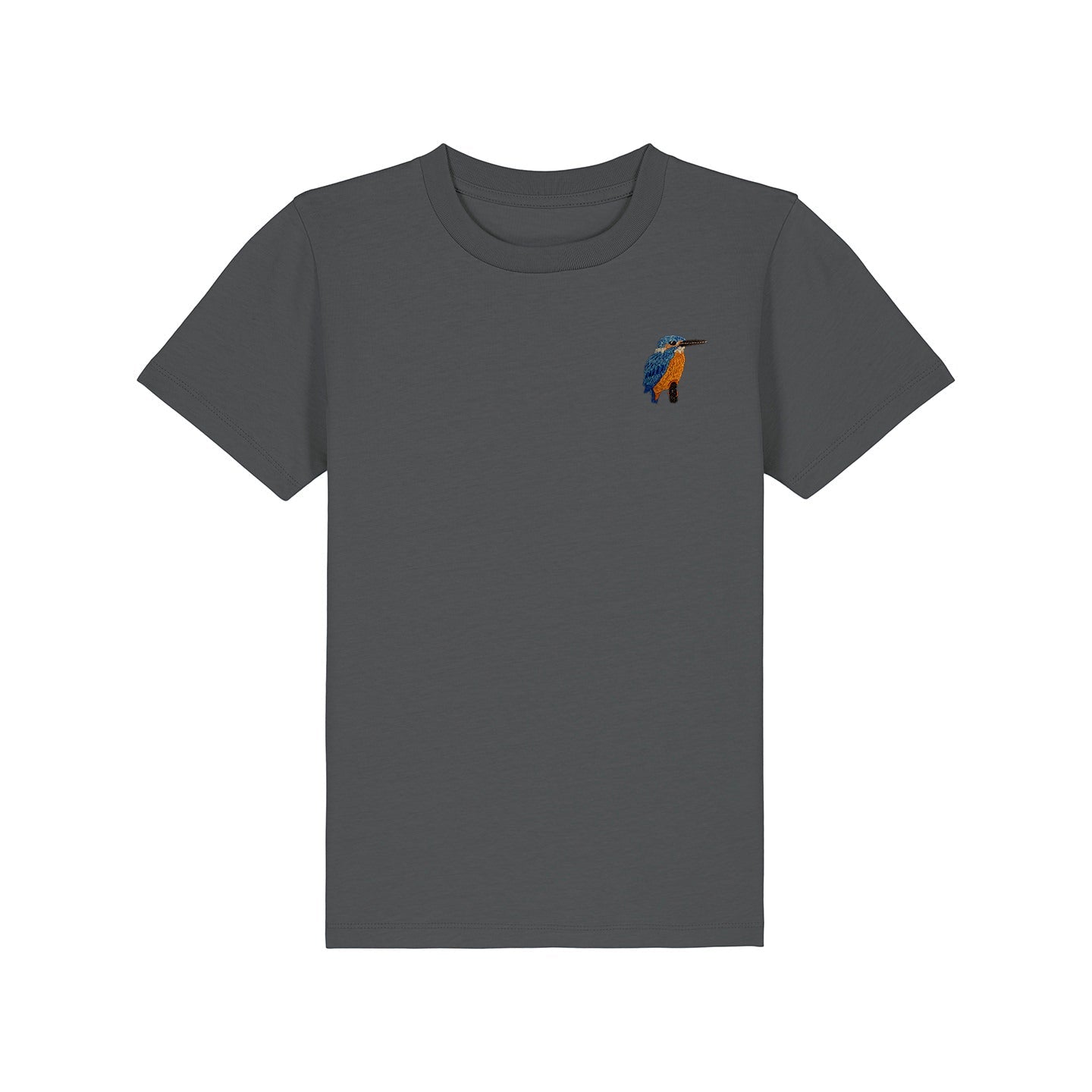 Kingfisher Embroidered Kids T-Shirt