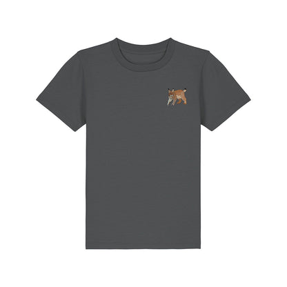 Lynx Embroidered Kids T-Shirt