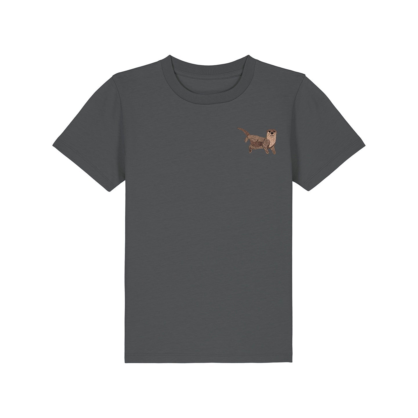 Otter Embroidered Kids T-Shirt