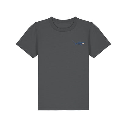 Thresher Shark Embroidered Kids T-Shirt