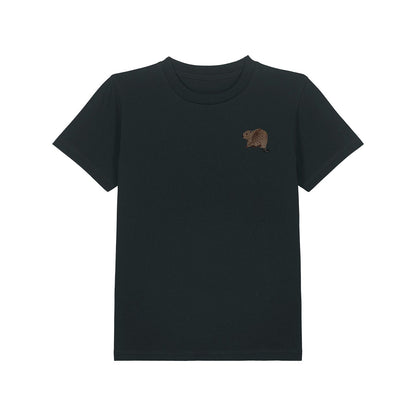 Beaver Riverside Embroidered Kids T-Shirt