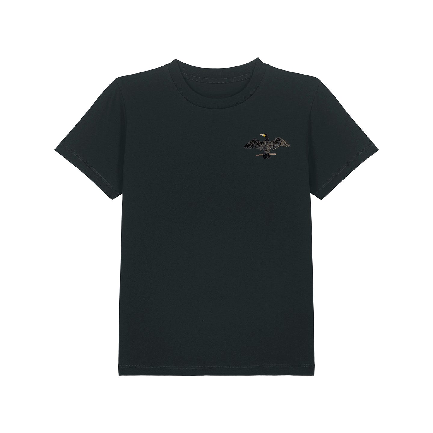 Cormorant Embroidered Kids T-Shirt