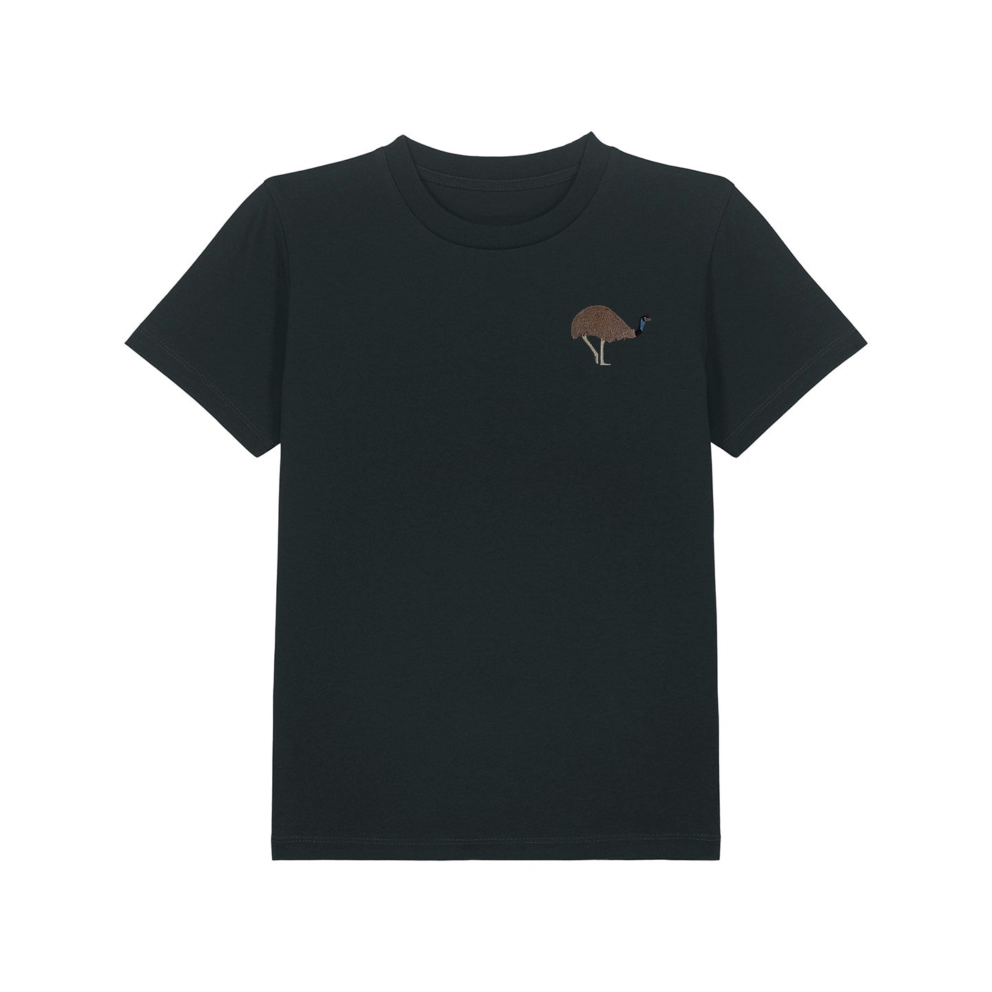 Emu Embroidered Kids T-Shirt