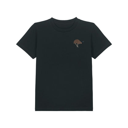 Emu Embroidered Kids T-Shirt