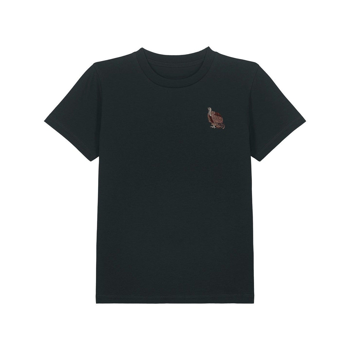 Griffon Vulture Embroidered Kids T-Shirt