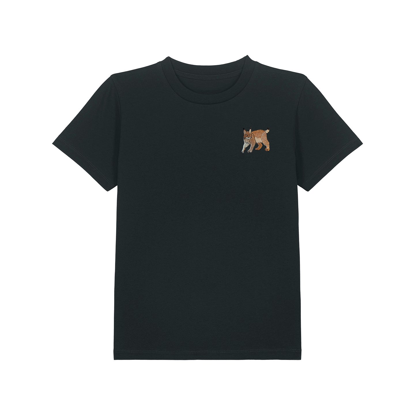 Lynx Embroidered Kids T-Shirt