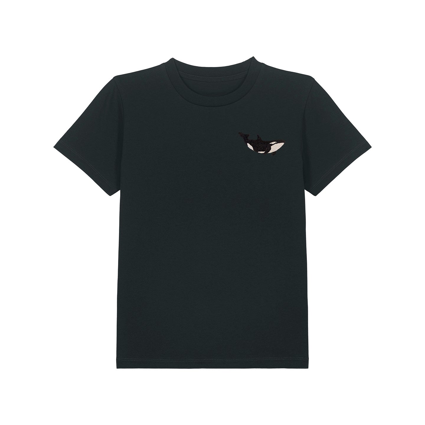 Orca Embroidered Kids T-Shirt