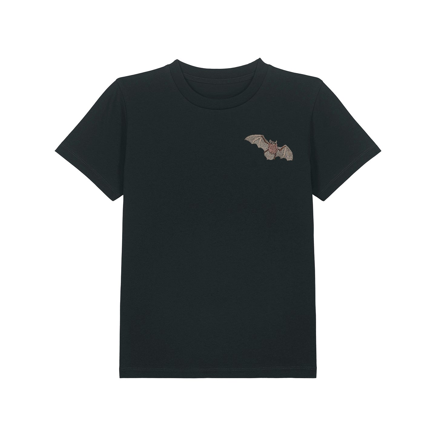 Pipistrelle Bat Embroidered Kids T-Shirt