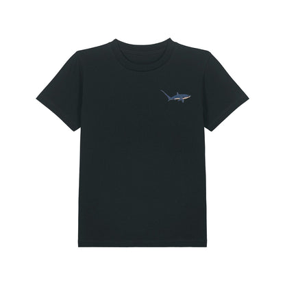 Thresher Shark Embroidered Kids T-Shirt