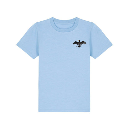 Cormorant Embroidered Kids T-Shirt