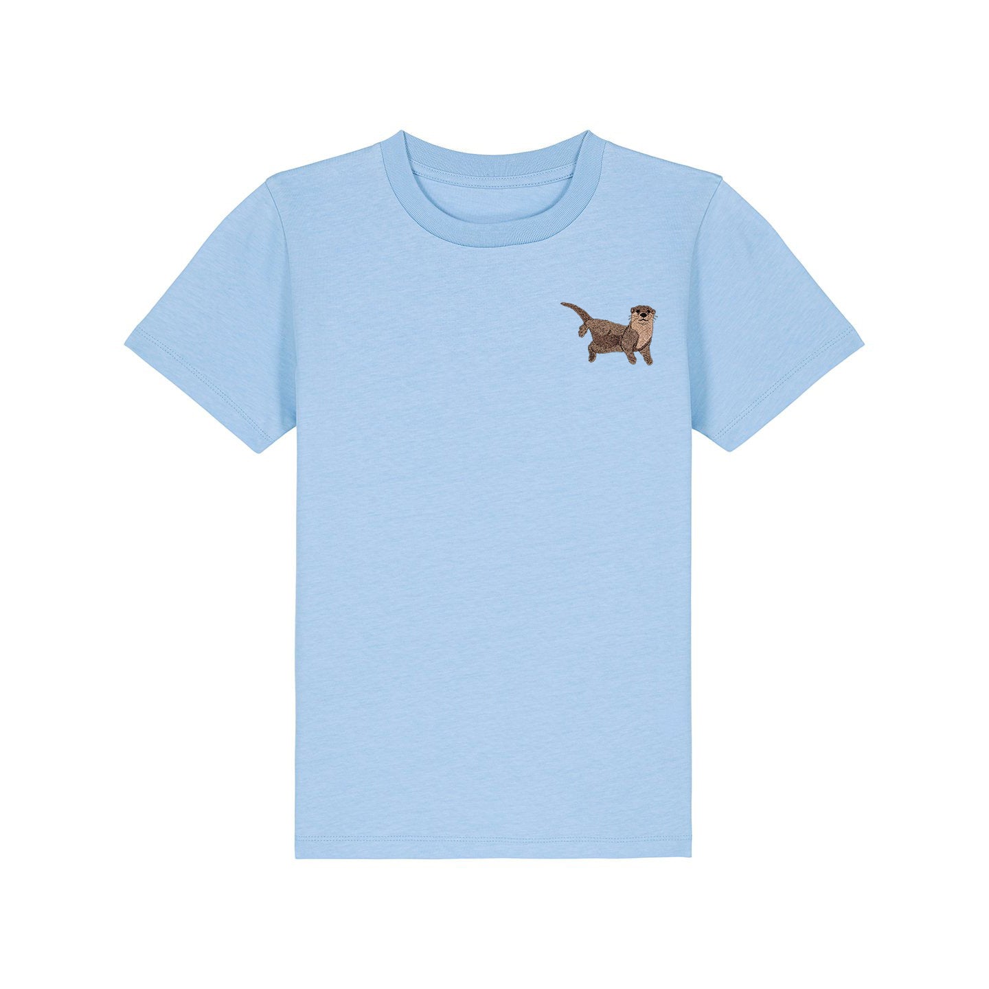 Otter Embroidered Kids T-Shirt