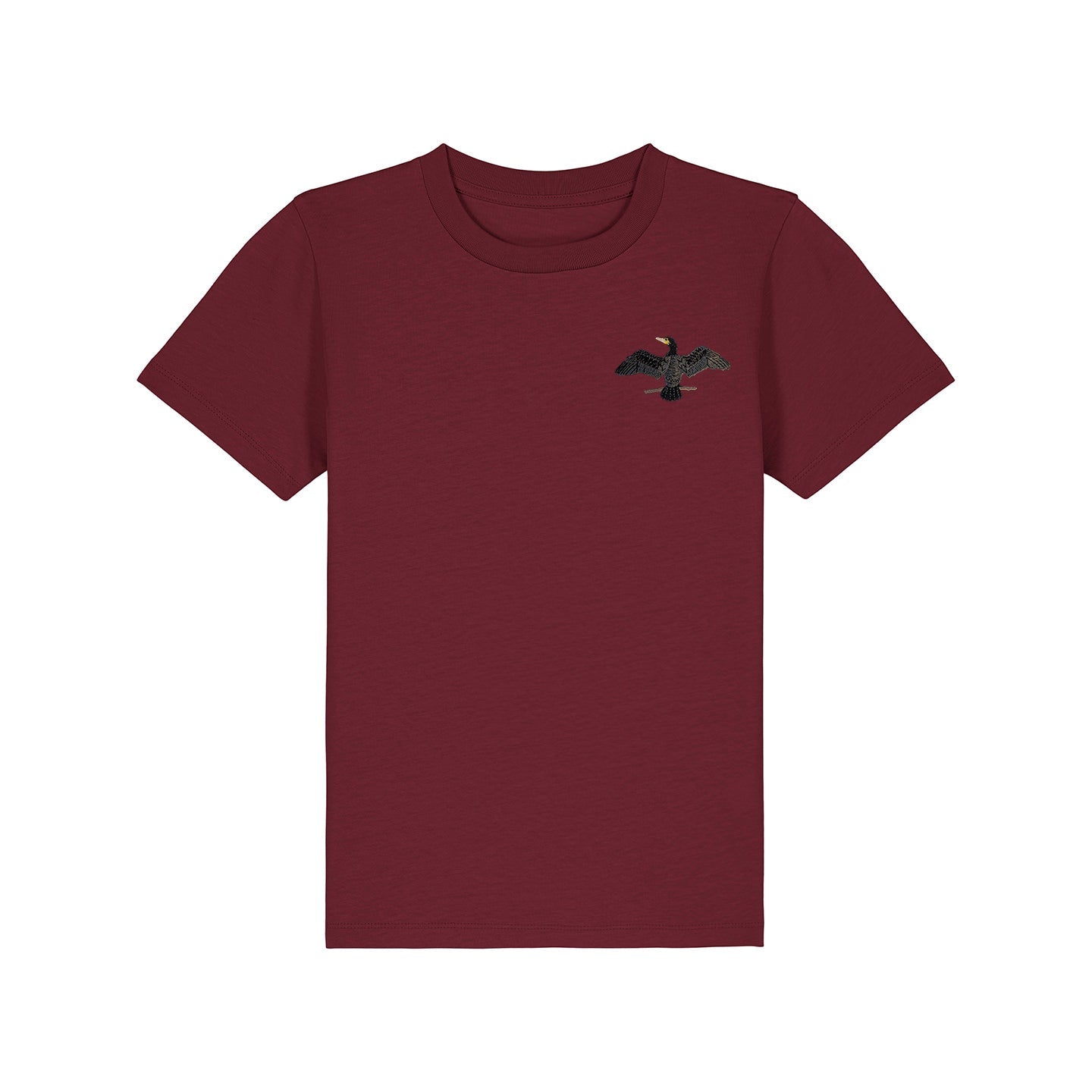 Cormorant Embroidered Kids T-Shirt