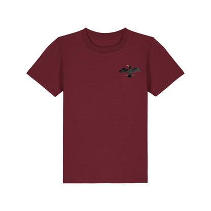 Cormorant Embroidered Kids T-Shirt