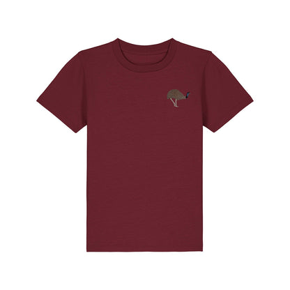 Emu Embroidered Kids T-Shirt