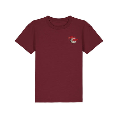 Fly Agaric Mushroom Embroidered Kids T-Shirt
