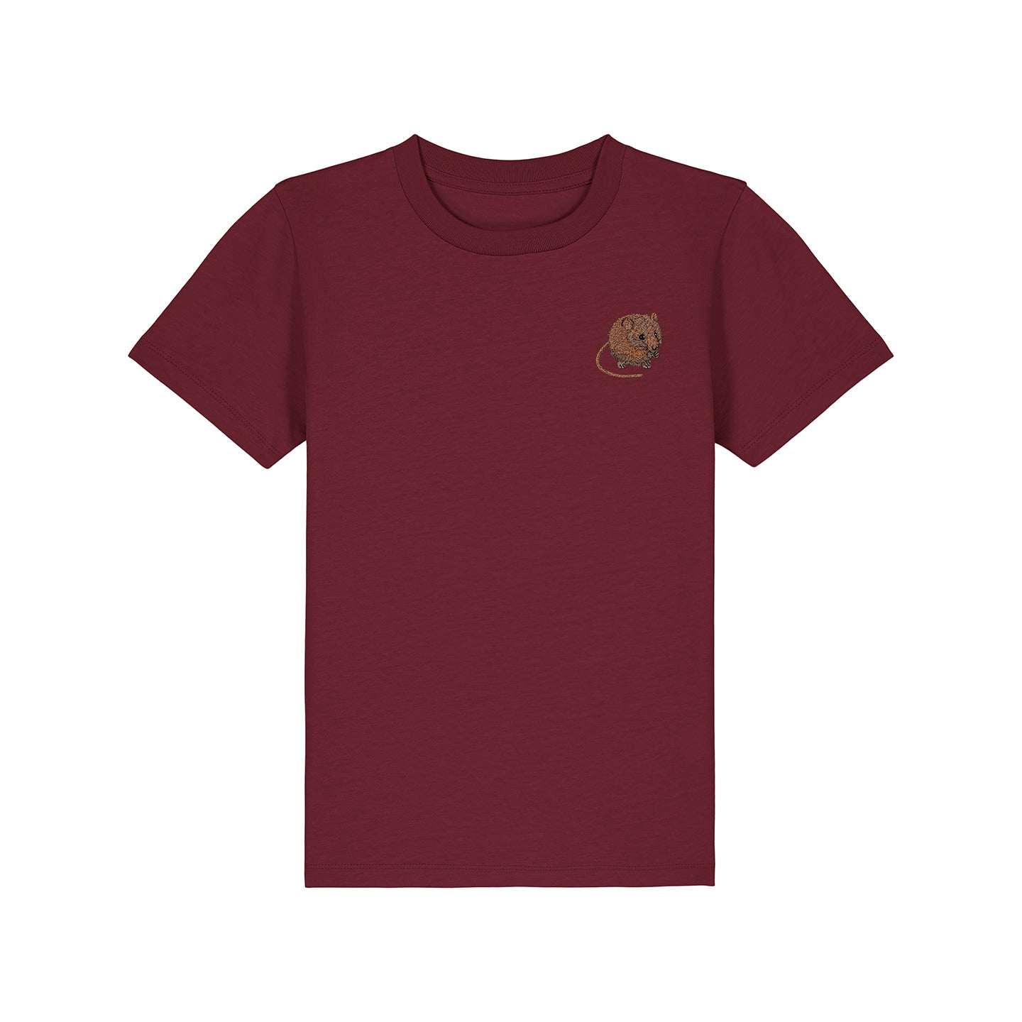 Harvest Mouse Embroidered Kids T-Shirt