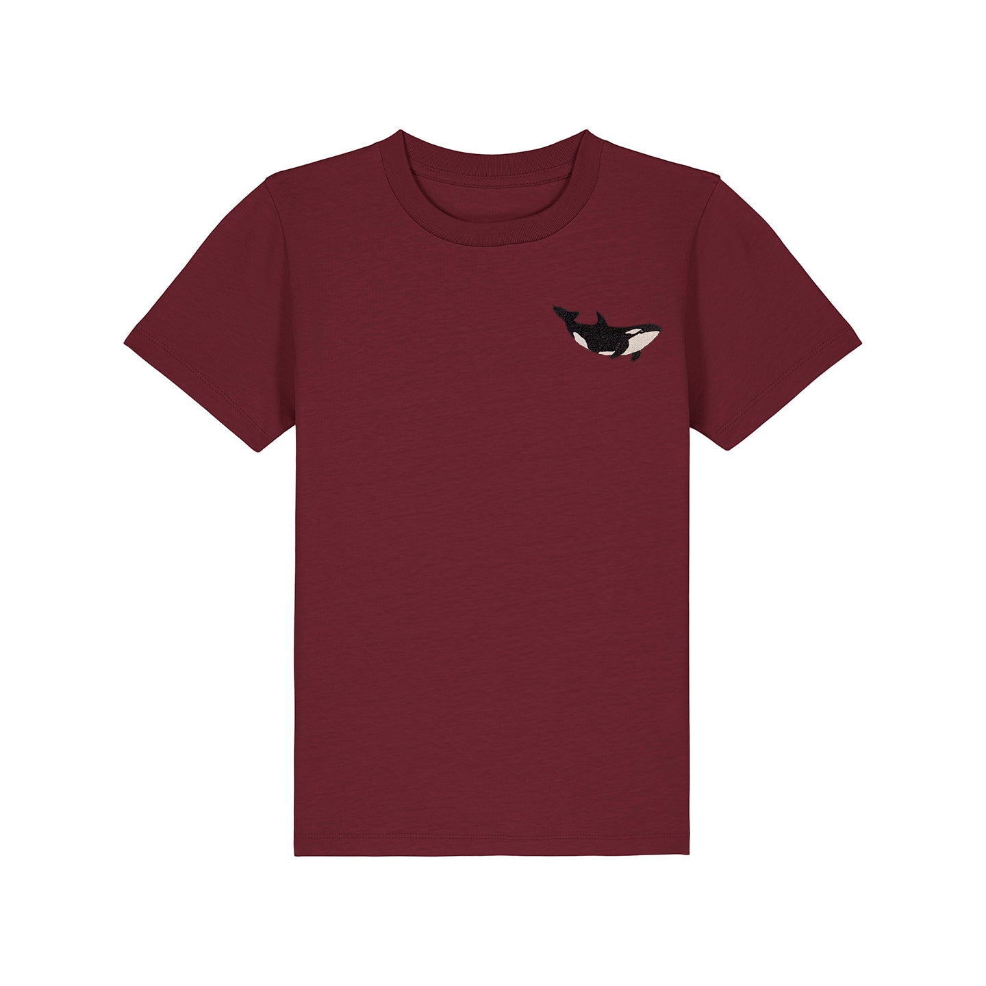 Orca Embroidered Kids T-Shirt