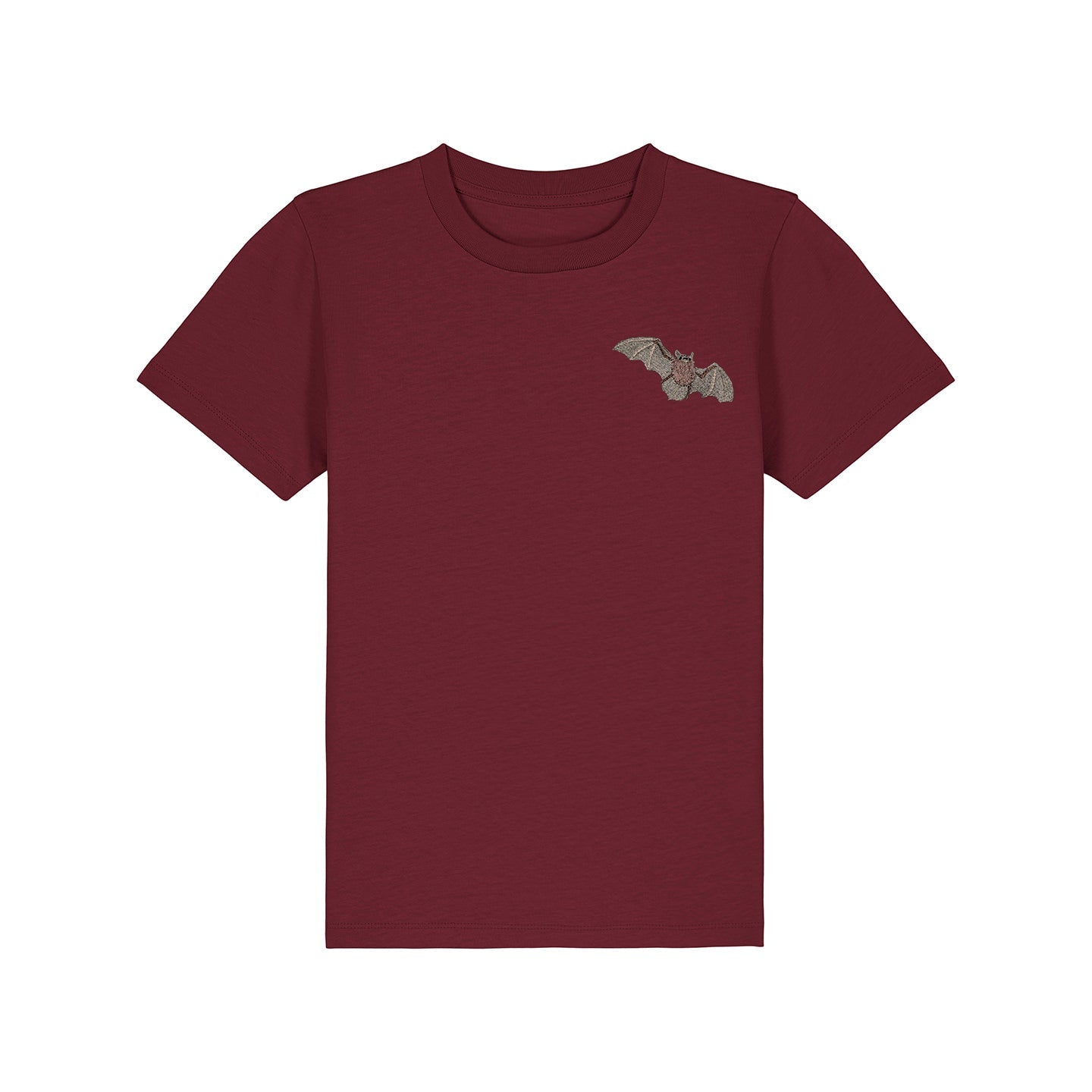 Pipistrelle Bat Embroidered Kids T-Shirt