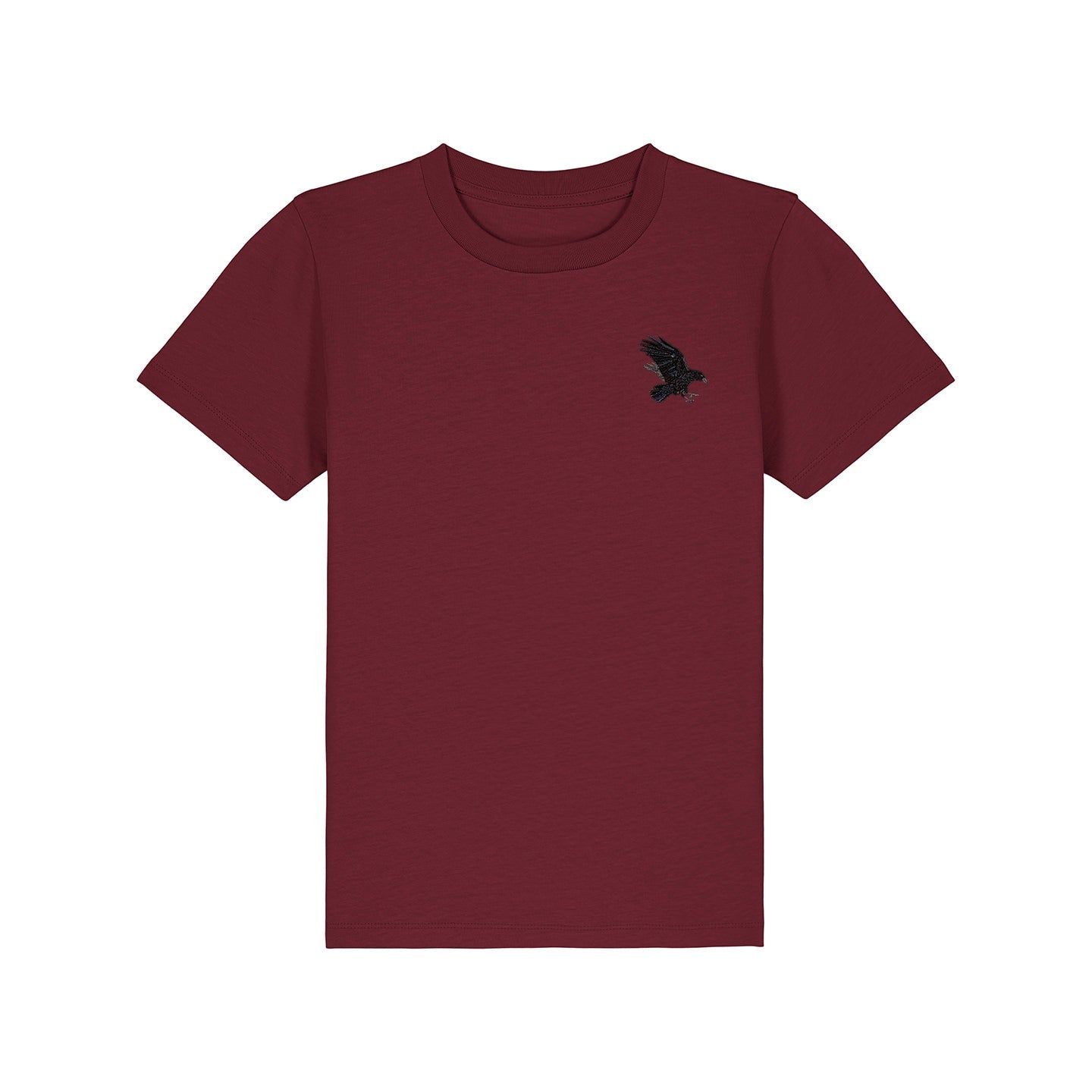 Raven Embroidered Kids T-Shirt