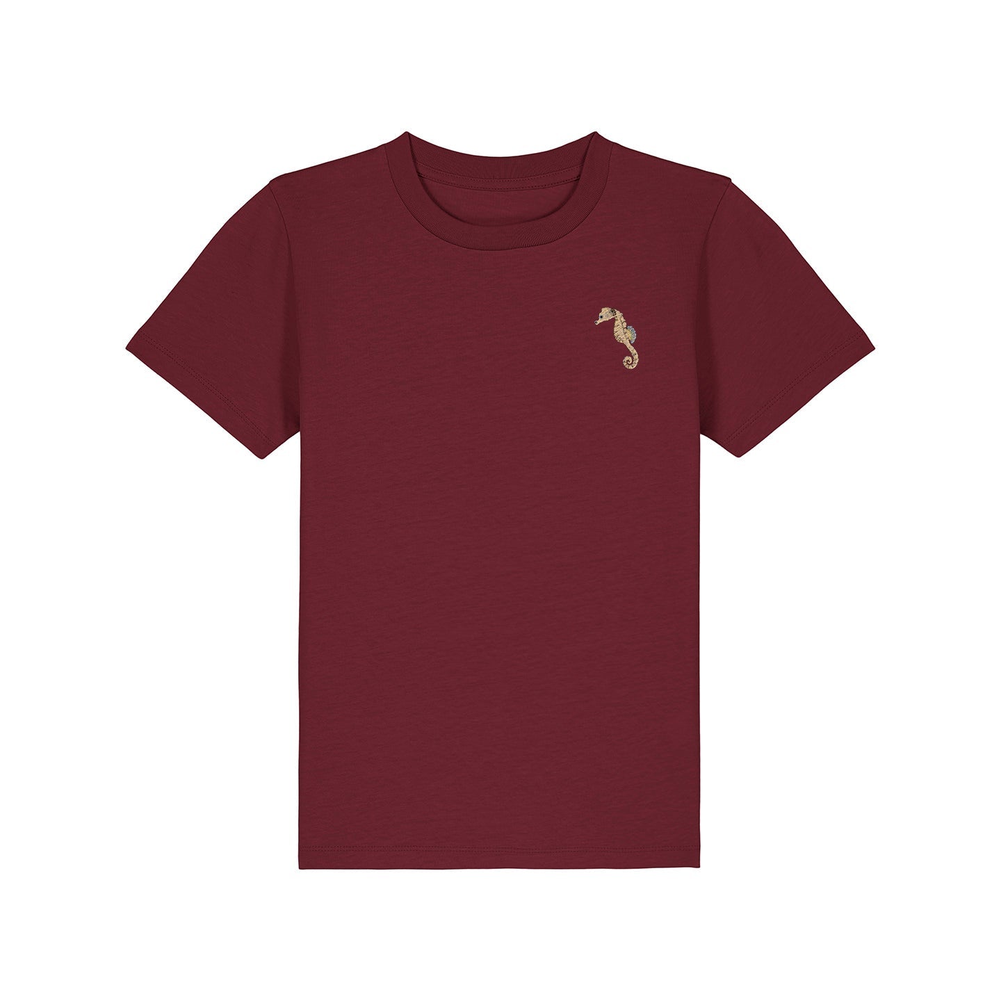 Seahorse Embroidered Kids T-Shirt