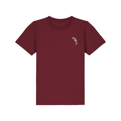 Seahorse Embroidered Kids T-Shirt