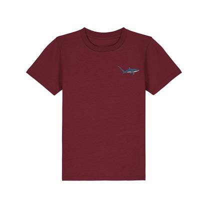 Thresher Shark Embroidered Kids T-Shirt
