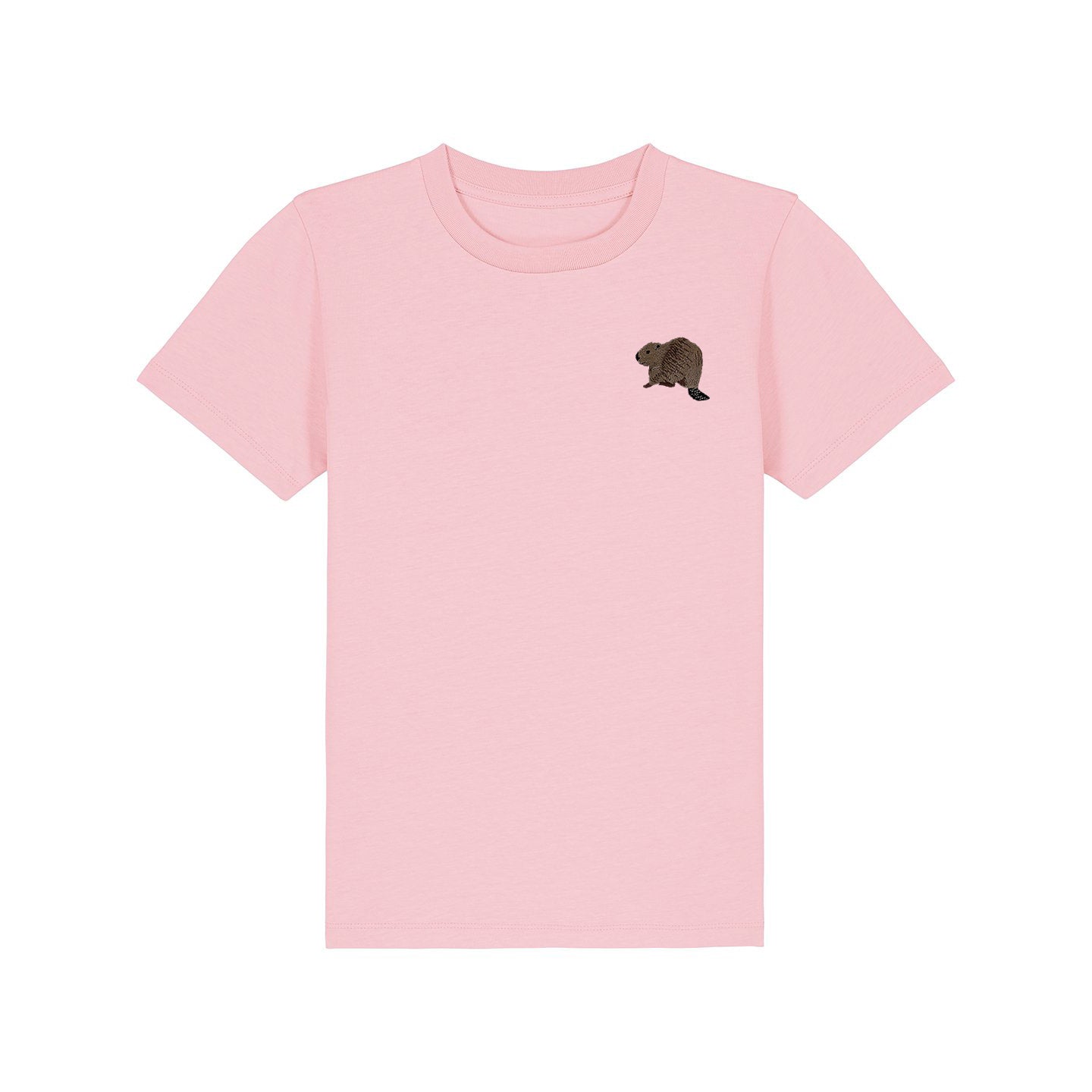 Beaver Riverside Embroidered Kids T-Shirt