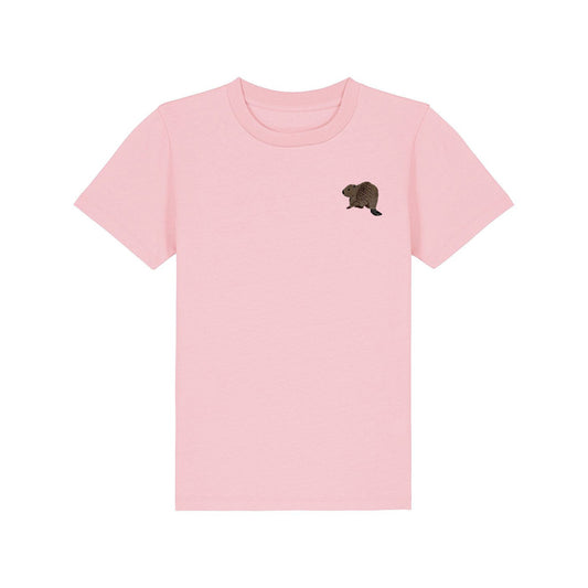 Beaver Riverside Embroidered Kids T-Shirt