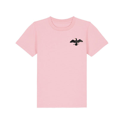 Cormorant Embroidered Kids T-Shirt