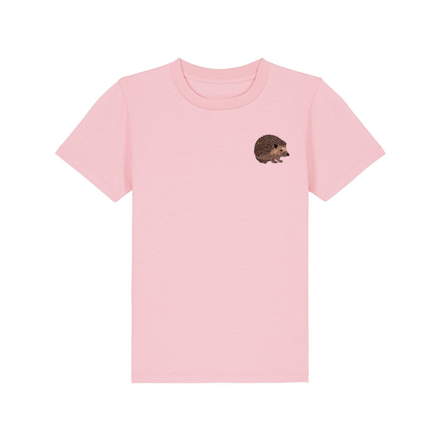 Hedgehog Embroidered Kids T-Shirt