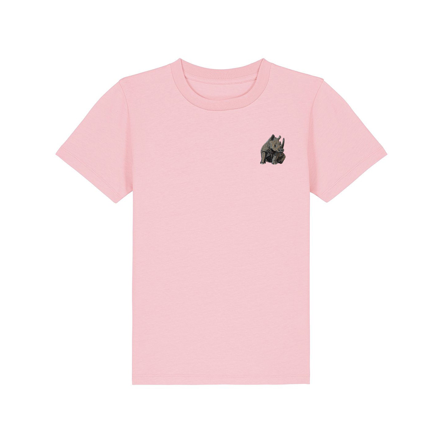 Rhino Embroidered Kids T-Shirt