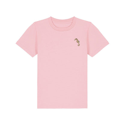 Seahorse Embroidered Kids T-Shirt