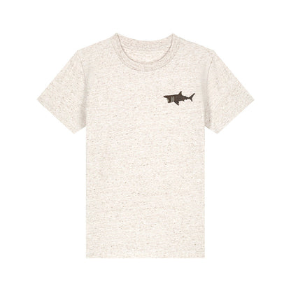 Basking Shark Embroidered Kids T-Shirt