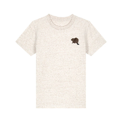 Beaver Riverside Embroidered Kids T-Shirt