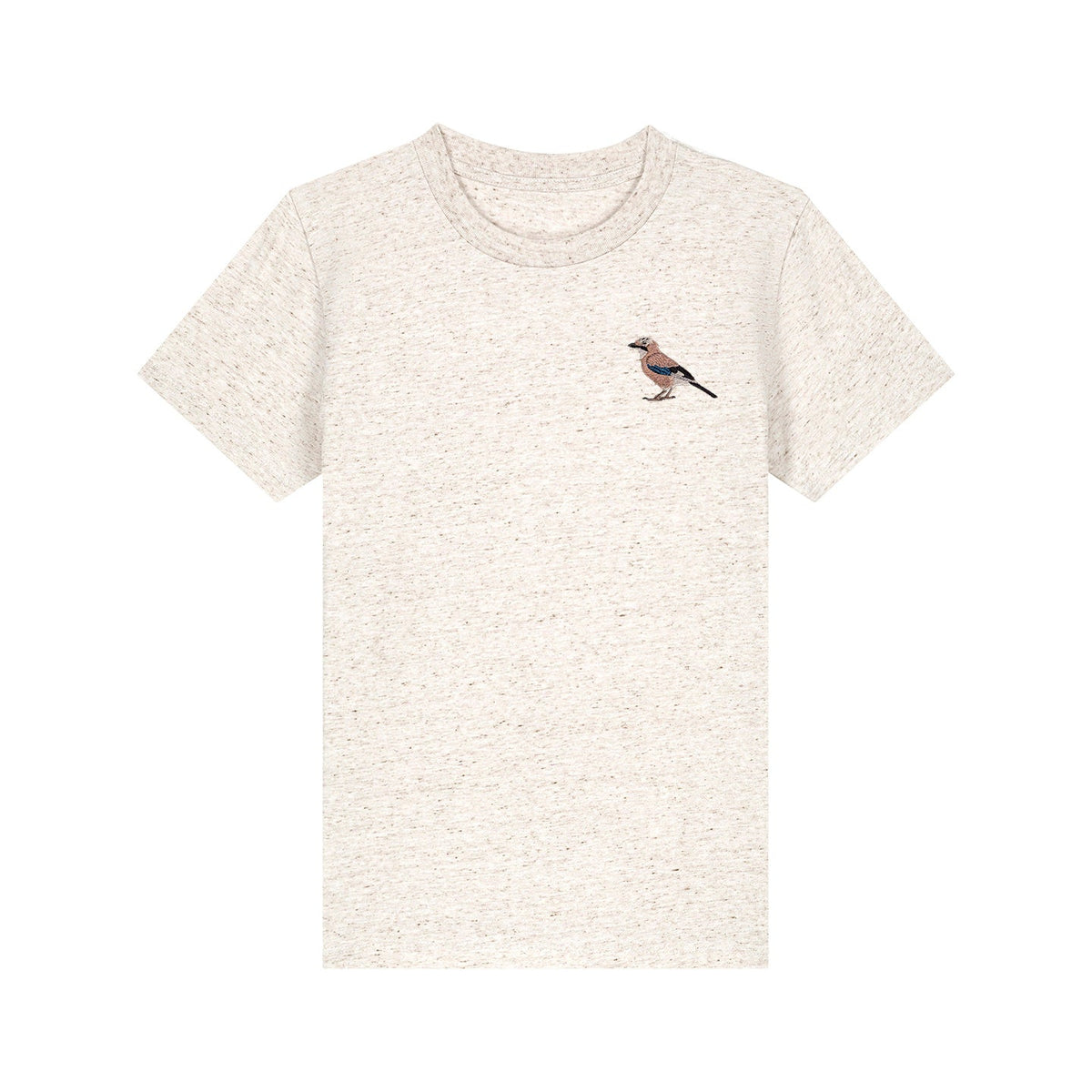 Eurasian Jay Embroidered Kids T-Shirt