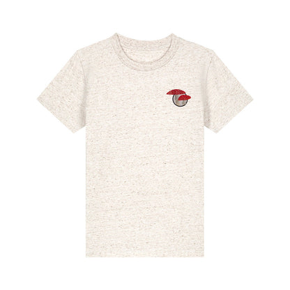 Fly Agaric Mushroom Embroidered Kids T-Shirt