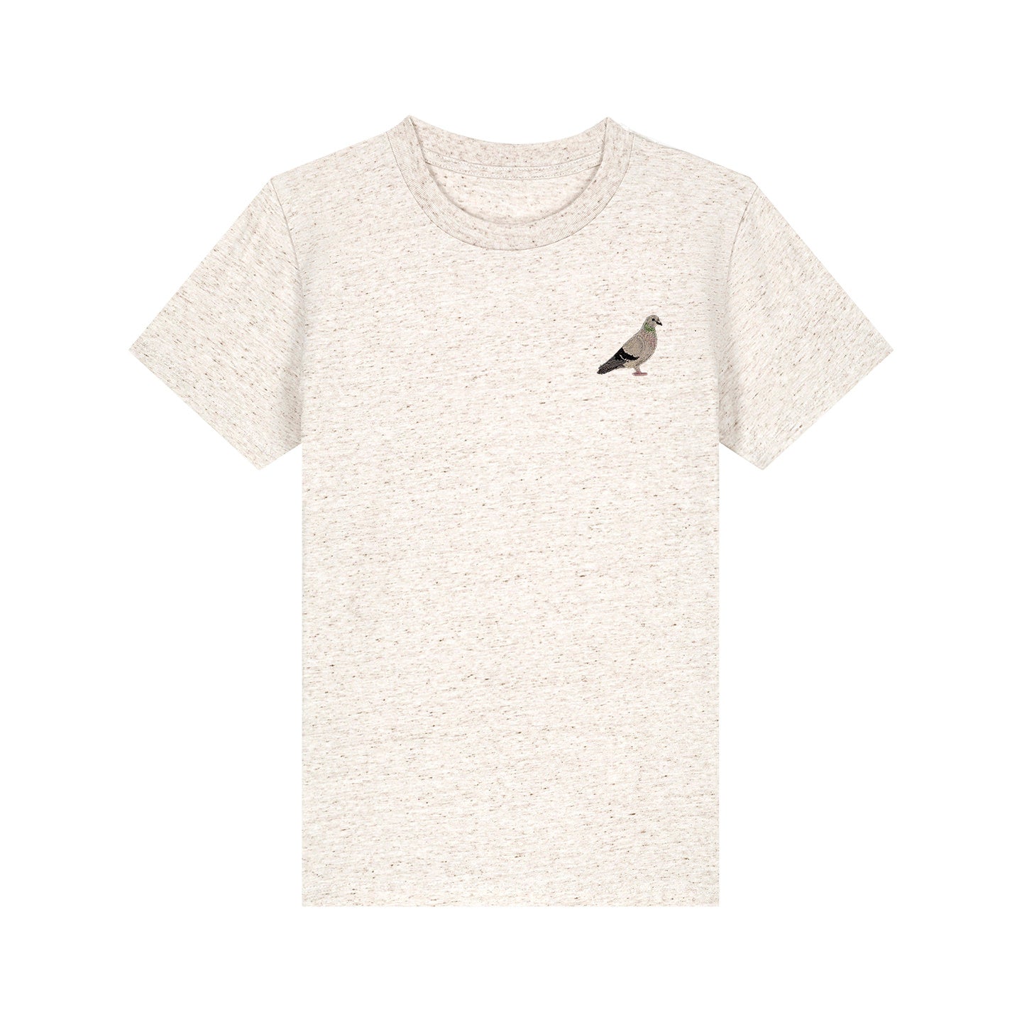 Pigeon Embroidered Kids T-Shirt