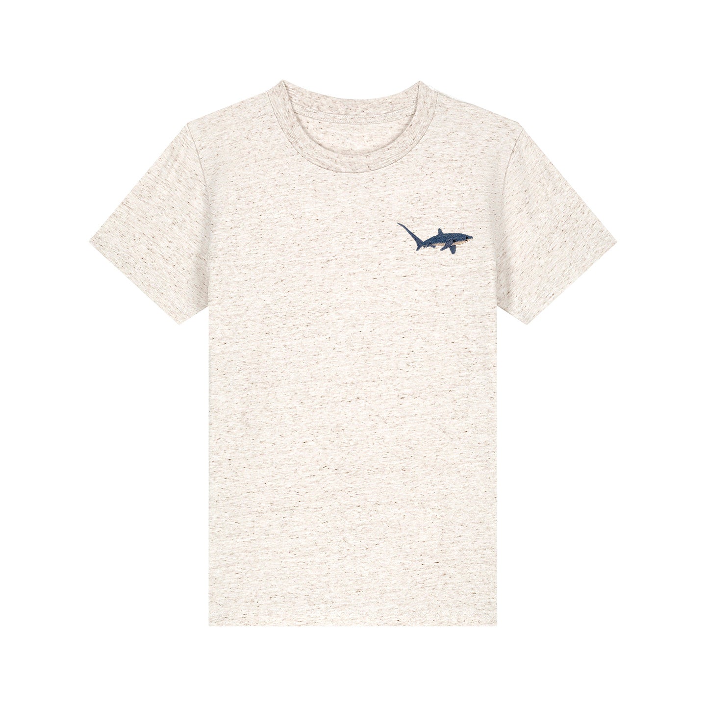 Thresher Shark Embroidered Kids T-Shirt