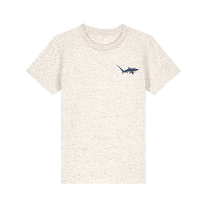 Thresher Shark Embroidered Kids T-Shirt