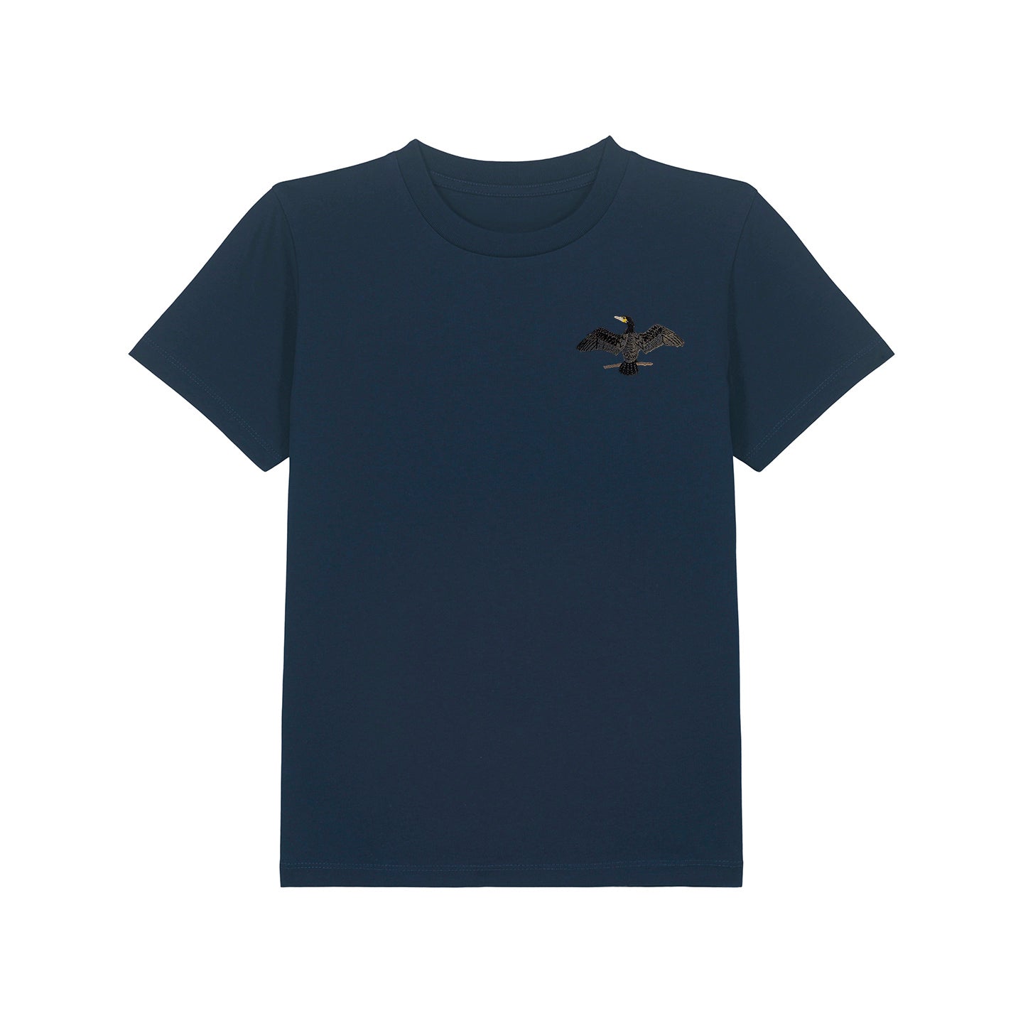 Cormorant Embroidered Kids T-Shirt