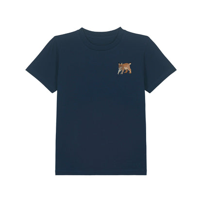 Lynx Embroidered Kids T-Shirt