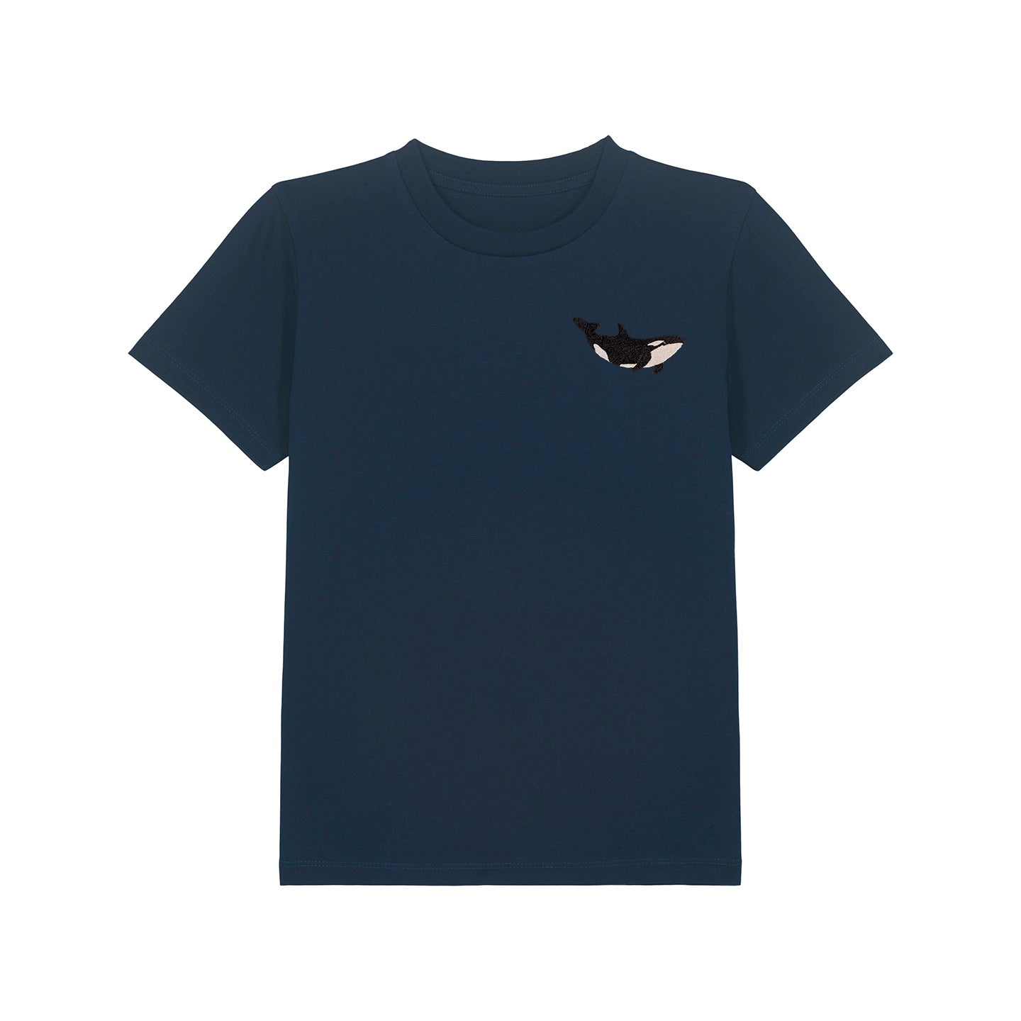 Orca Embroidered Kids T-Shirt
