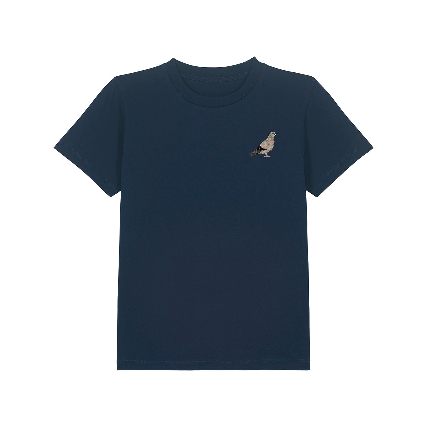 Pigeon Embroidered Kids T-Shirt