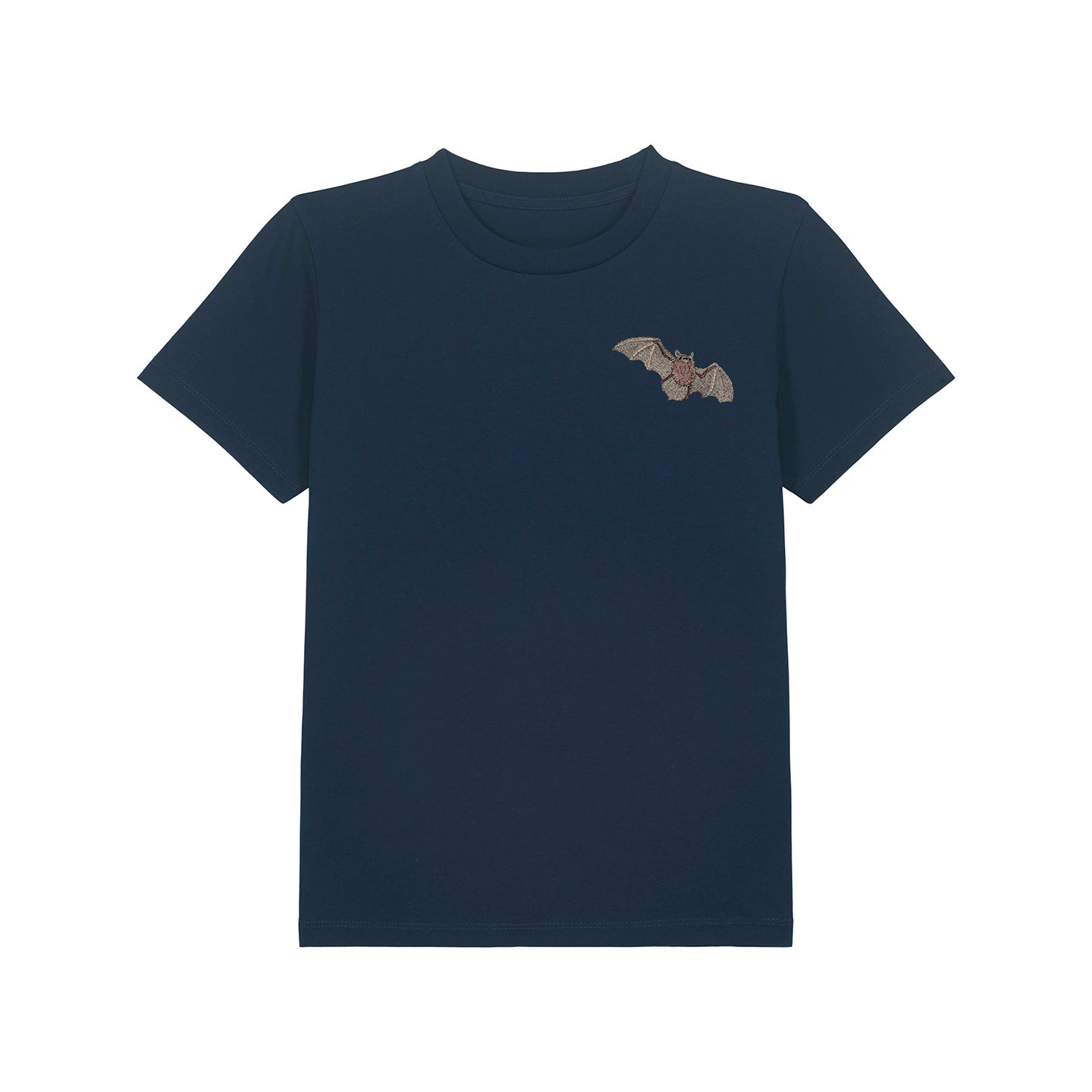 Pipistrelle Bat Embroidered Kids T-Shirt