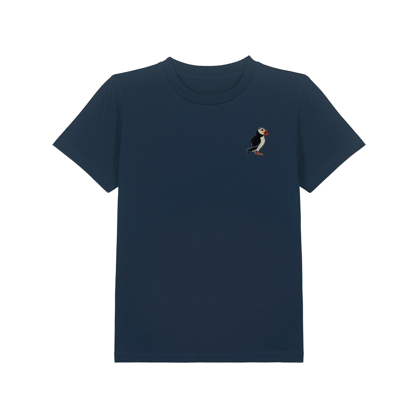 Puffin Embroidered Kids T-Shirt